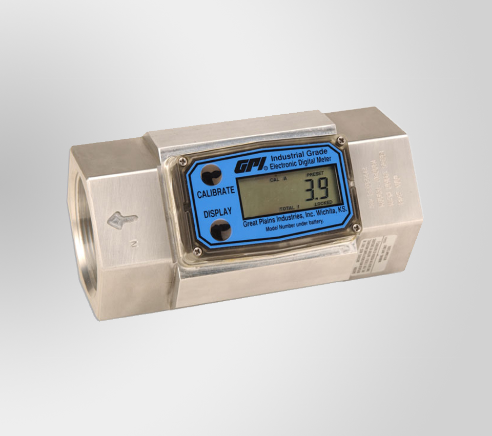 Flow Meter with Battery Backup